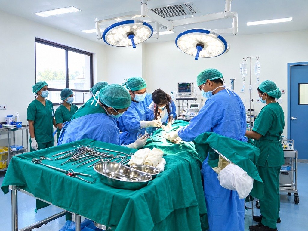 JP Institute of Medical Science Modular Operation Theatre, Patna